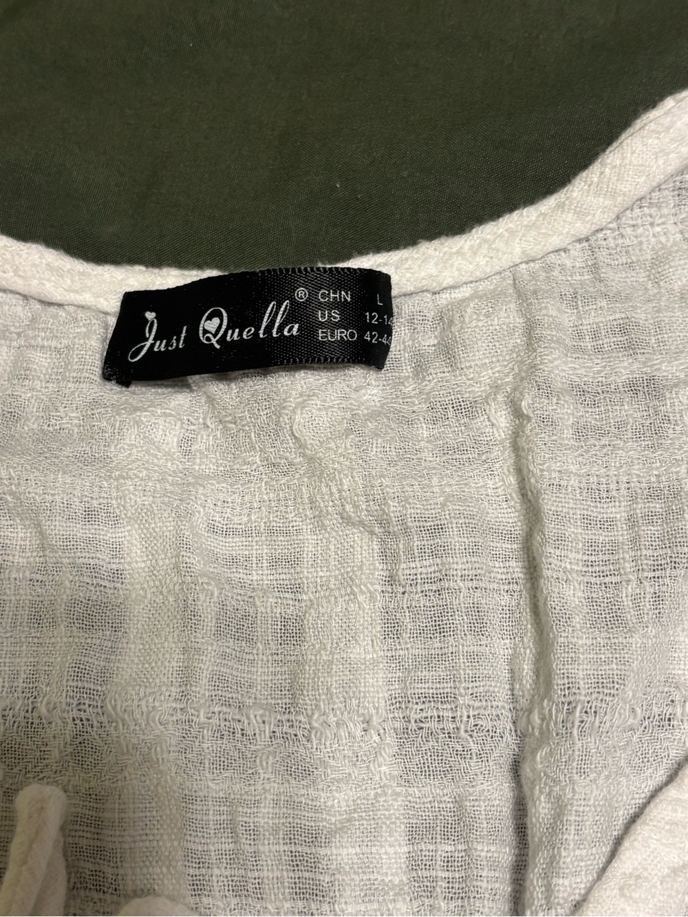 Light Blush Ruffle Tie-Front Tank Top - Picture 3 of 3